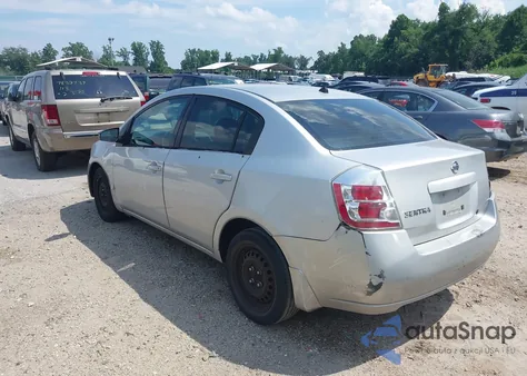 2008 Nissan Sentra 2.0S z USA, uszkodzony, nr VIN 3N1AB61E58L692057